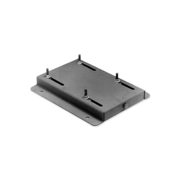 Baldor-Reliance Adjustable Motor Base, 324T, 5/8 x 2-1/2 Bolt Size, W/2 Adjustable Screw